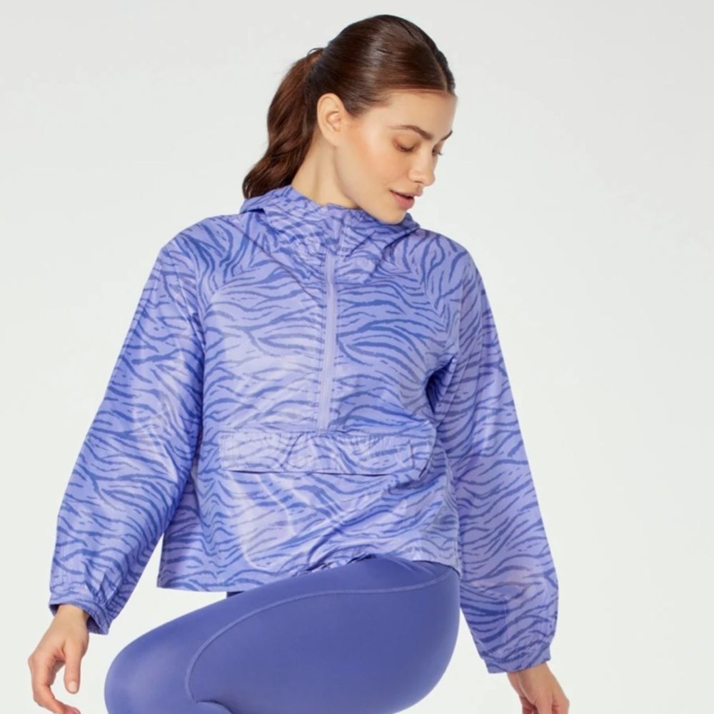 NEW Marika Lara 1/4 Zip Windbreaker Jacket